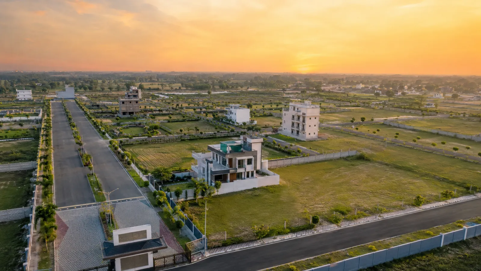Plotted residential development and property across East Uttar Pradesh